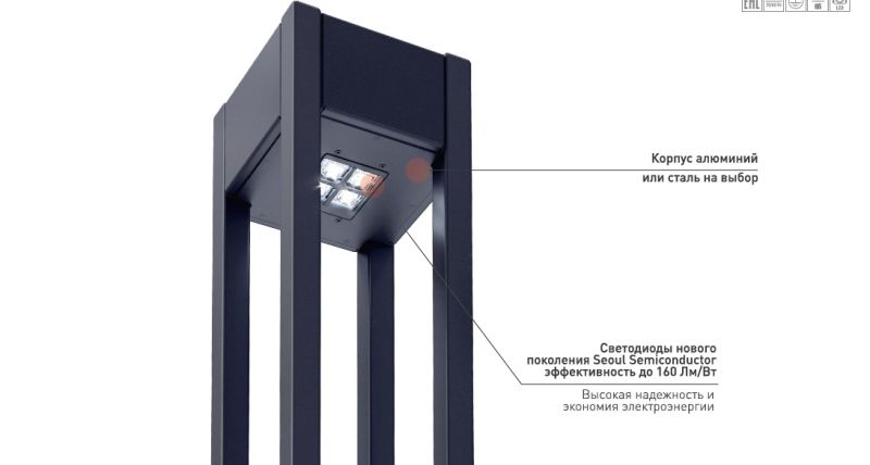 Светильник QUATTRO